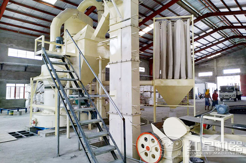 磨粉用戶生產現場，能夠滿足多種規格磨粉使用